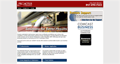 Desktop Screenshot of proactus.com